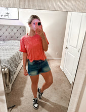 Load image into Gallery viewer, Summer Love Denim Shorts
