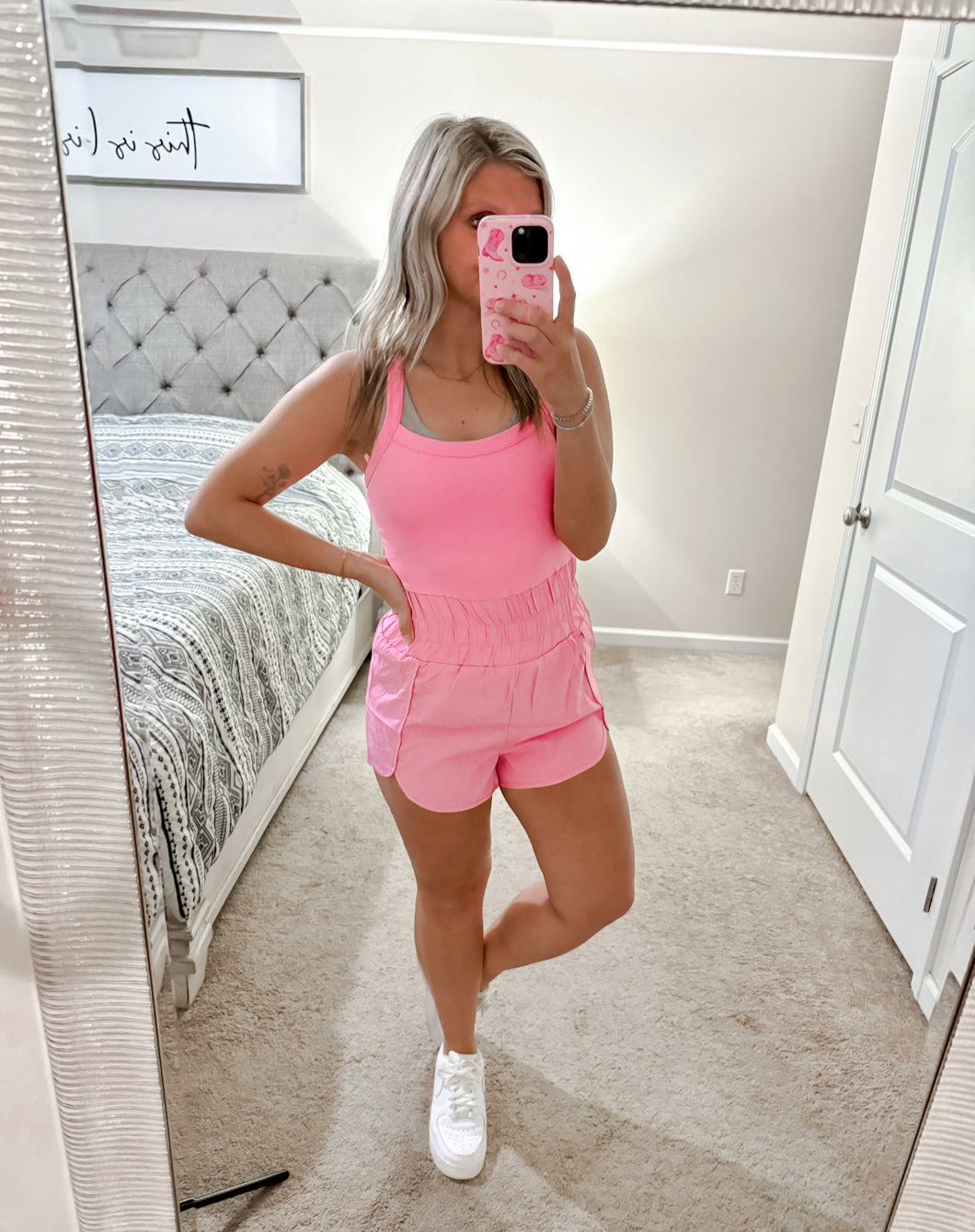 Day Out Romper - Pink