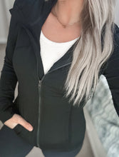 Load image into Gallery viewer, You Go Girl Activewear Jacket - Black
