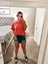 Load image into Gallery viewer, Summer Love Denim Shorts
